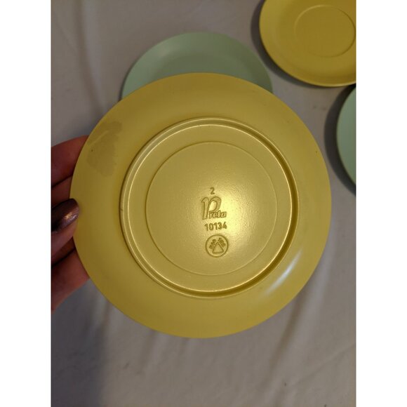 Vintage Melamine Dish Lot MCM Made in Canada Melmac Preta Sunrise Plates Bowls - Picture 10 of 13
